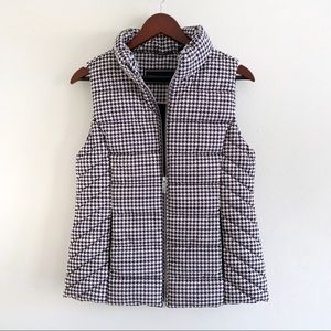 Tommy Hilfiger Houndstooth Puffer Vest